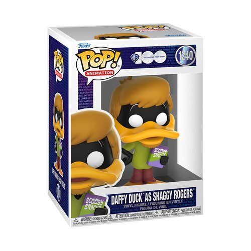 Funko Pop! Television Scooby Doo x Looney Tunes - Daffy Duck as Shaggy Rogers #1240