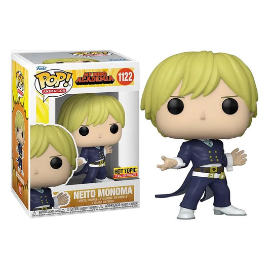 Funko Pop! Animation My Hero Academia - Neito Monoma #1122 Hot Topic Class 1B Exclusive