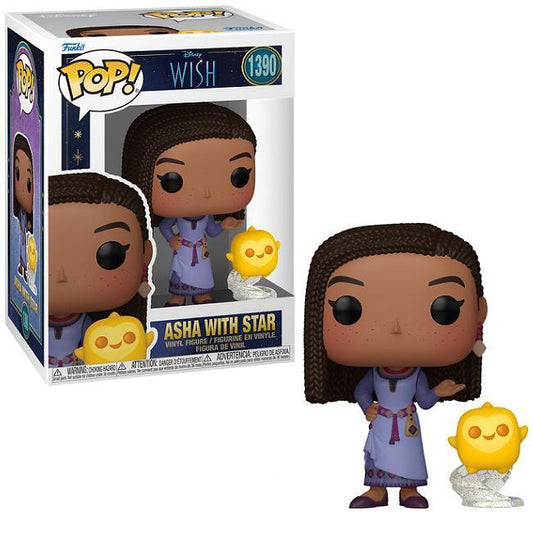 Funko Pop! Disney Wish - Asha with Star #1390