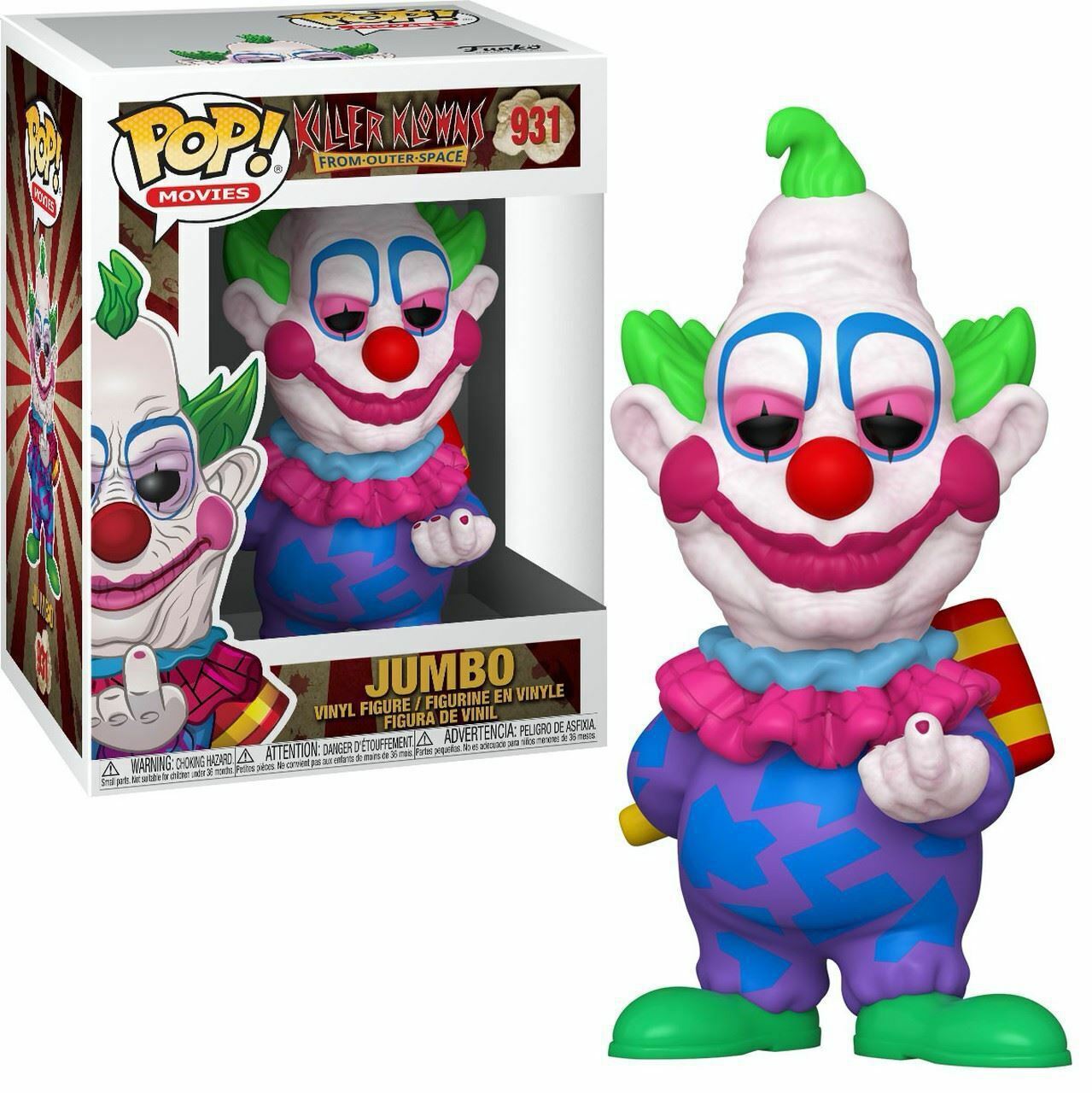 Funko Pop! Horror Killer Klowns - Jumbo #931