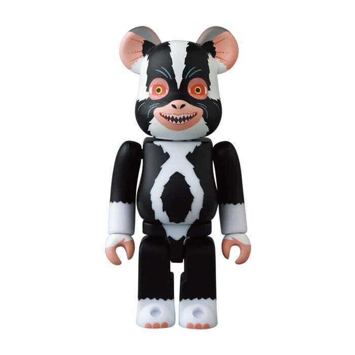 Medicom BE@RBRICK Series 43 Gremlins Gizmo Black Bearbrick (100%)