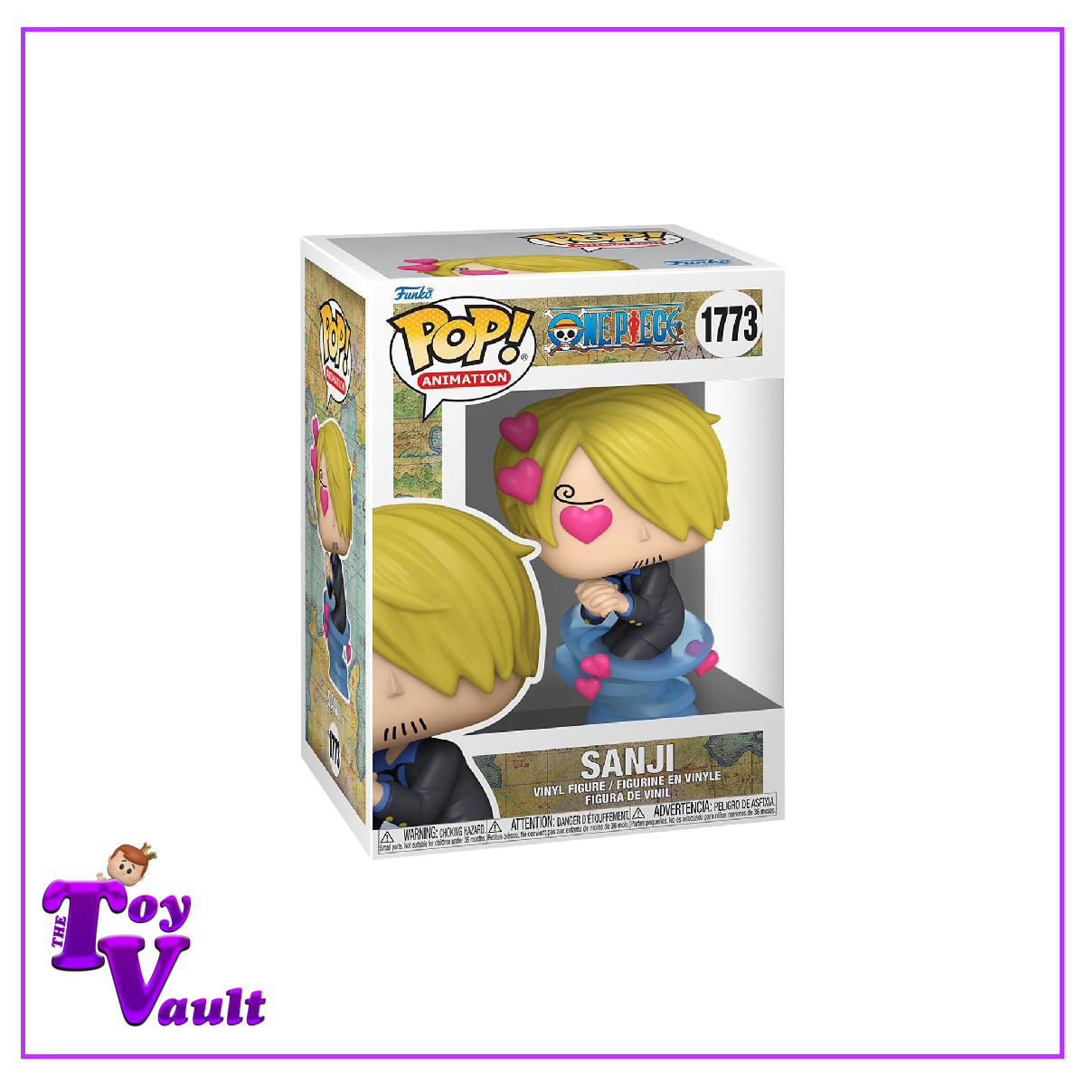 Funko Pop! Animation One Piece East Blue - Vinsmoke Sanji (Hearts) #1773