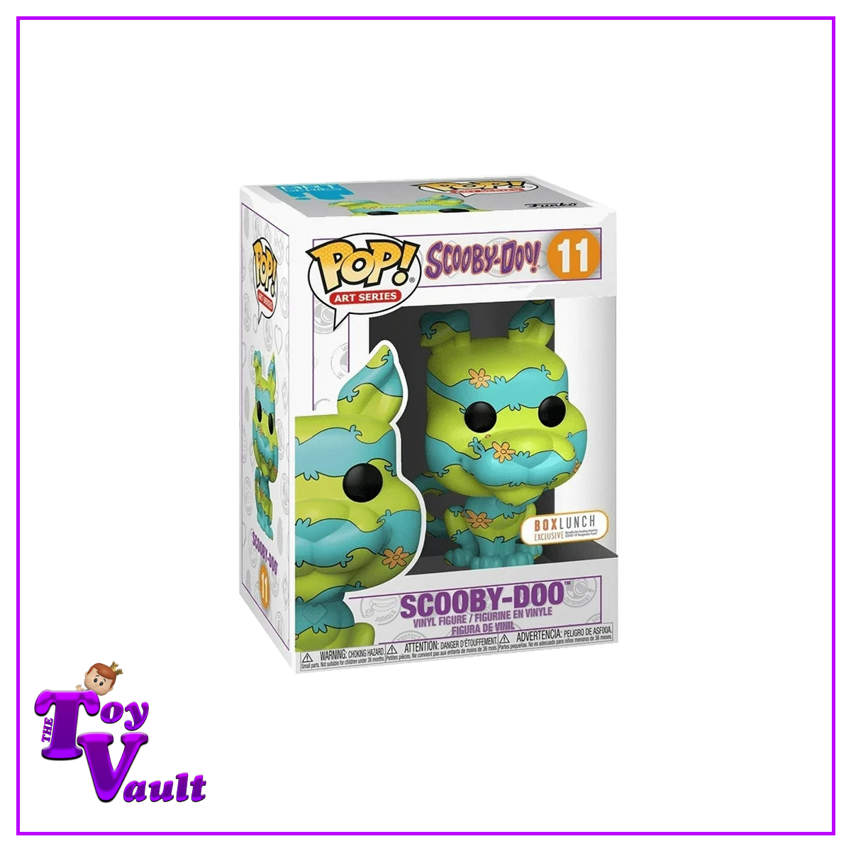 Funko Pop! Television Scooby Doo - Scooby-Doo #11 Art Series Box Lunch Exclusive