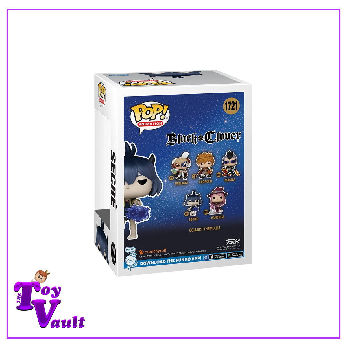 Funko Pop! Animation Black Clover - Secre #172 CHASE