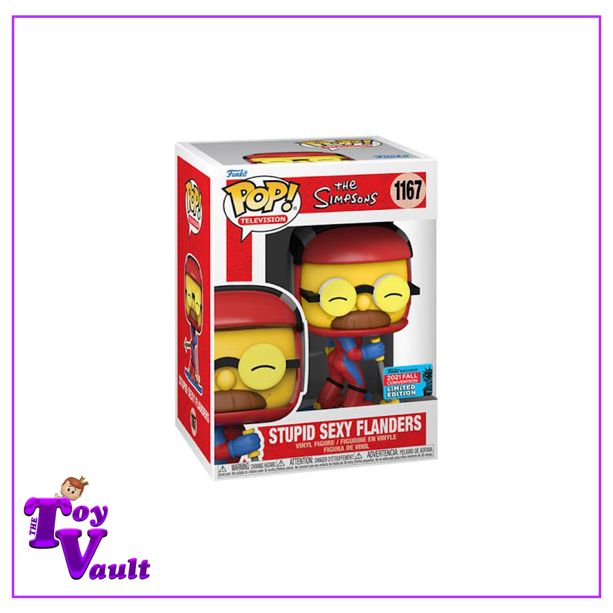 Funko Pop! Television The Simpsons - Stupid Sexy Flanders #1167 NYCC Shared Exclusive