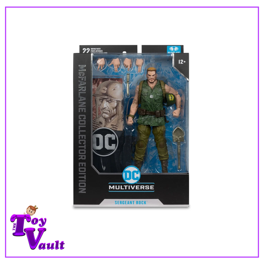 McFarlane Toys DC Heroes Multiverse Collector Edition Classics Wave 5 - Sergeant Rock 7-inch Action Figure