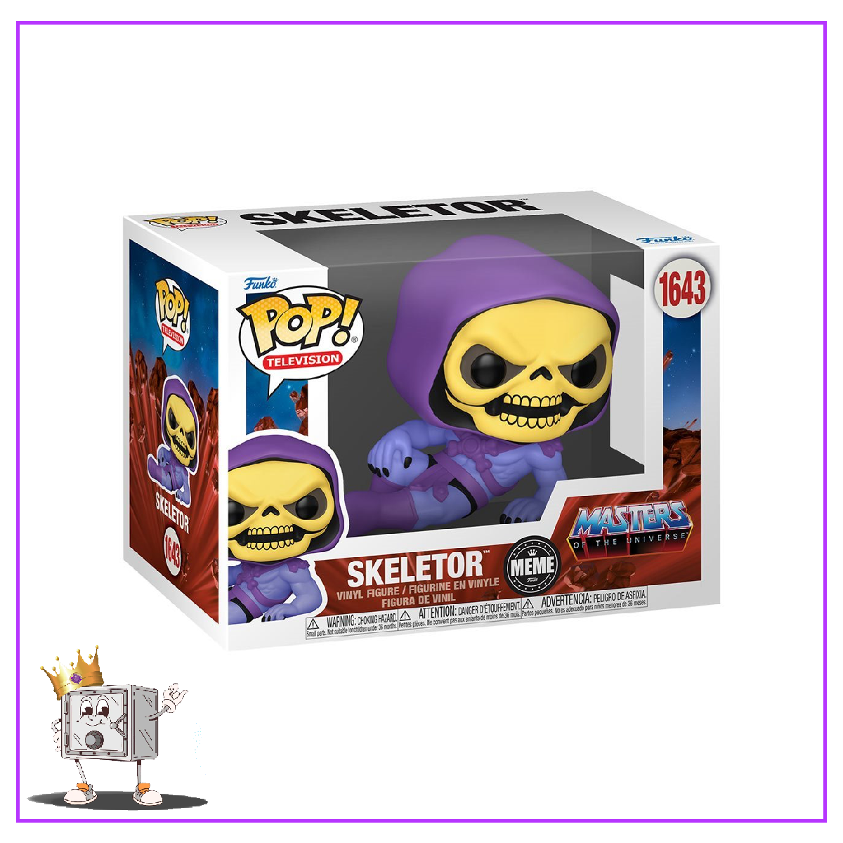 Funko Pop! Retro Toys Masters of the Universe - Skeletor #1643 Meme Edition Preorder