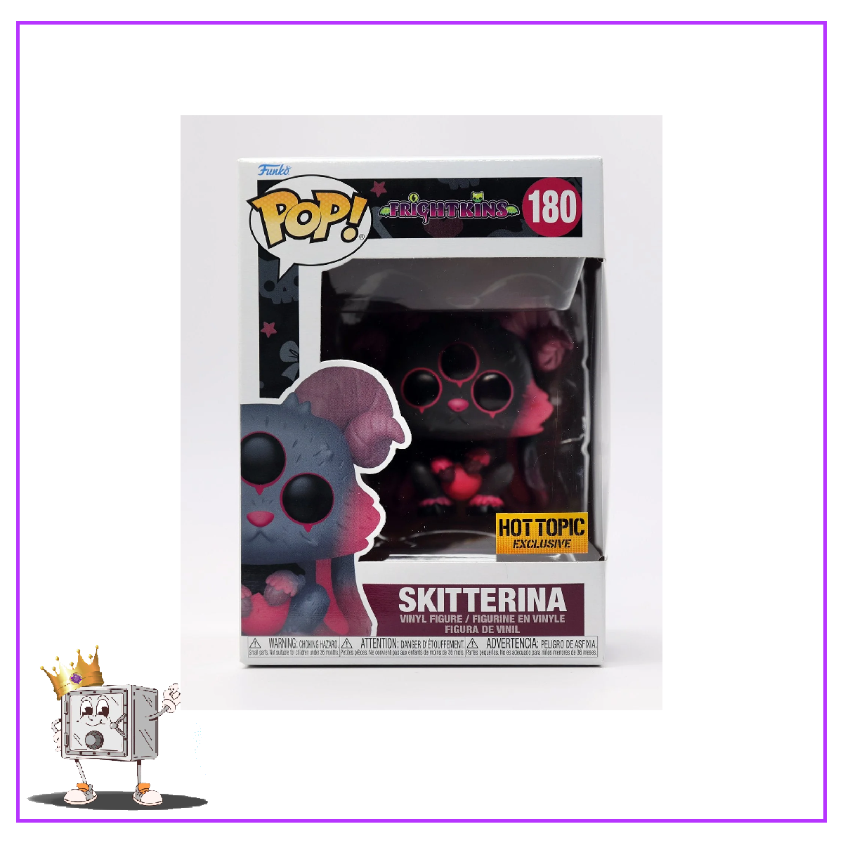 Funko Pop! Icons Frightkins - Skitterina #180 Hot Topic Exclusive