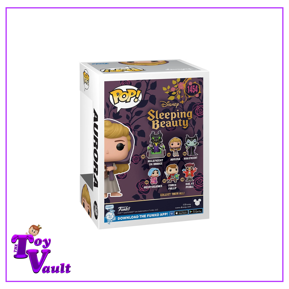 Funko Pop! Disney Sleeping Beauty 65th Anniversary - Aurora with Owl #1454