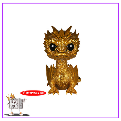 Funko Pop! Movies The Hobbit Smaug #124 Metallic Gold