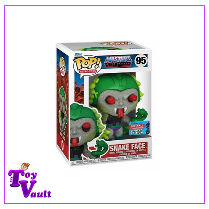 Funko Pop! Retro Toys Masters of the Universe - Snake Face #95 NYCC 2021 Shared Exclusive