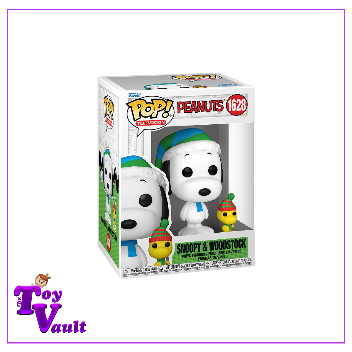 Funko Pop! Movies Peanuts A Charlie Brown Christmas - Snoopy with Woodstock #1628