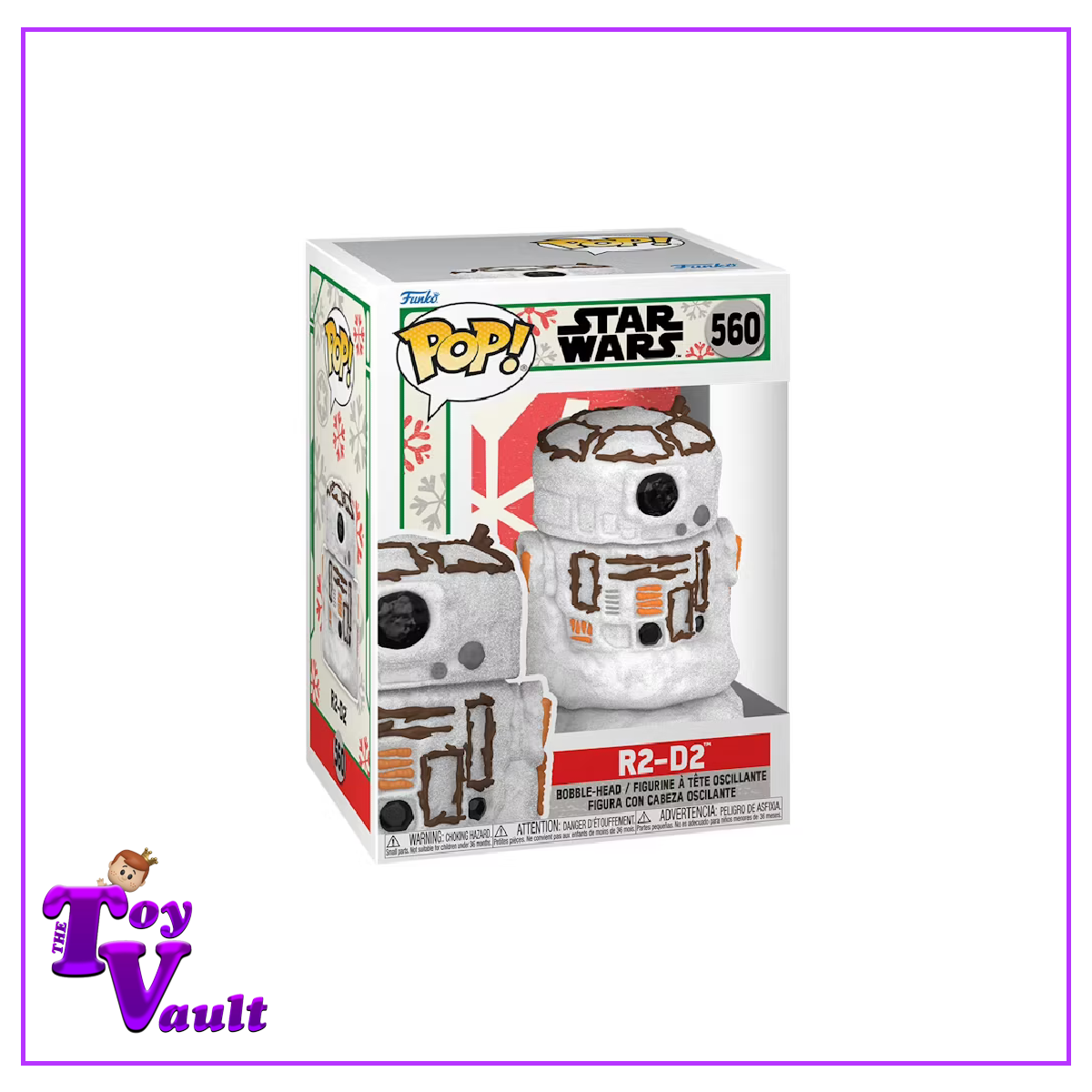 Funko Pop! Star Wars Holiday - R2-D2 as Snowman #560