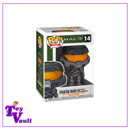 Funko Pop! Games Halo - Spartan Mark VII with VK78 Commando Rifle #14