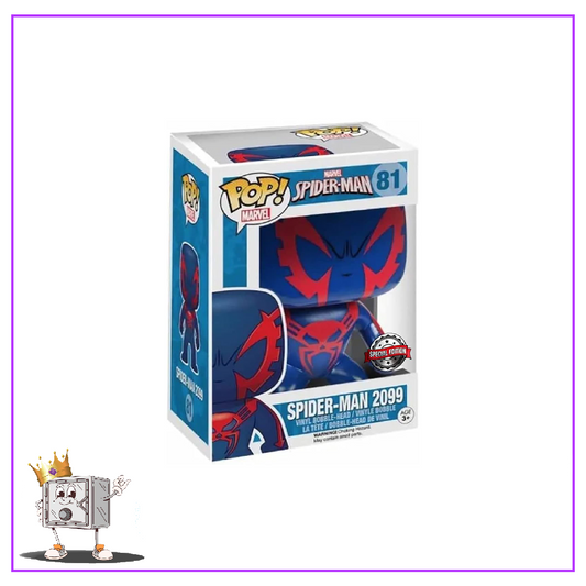 Funko Pop! Marvel Spider-Man - Spider-Man 2099 #81 Walgreens Exclusive (Missing Sticker)