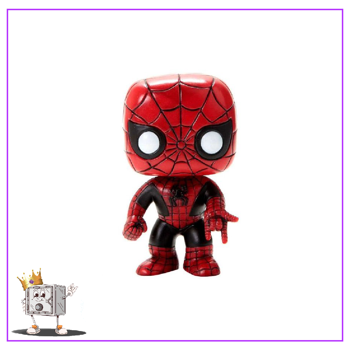 Funko Pop! Marvel Spider-Man - Black/Red Suit Spider-Man #03 Hot Topic Exclusive