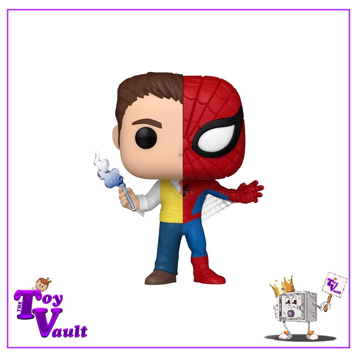 Funko Pop! Marvel Avengers Split - Peter Parker / Spider-Man #1432 Preorder