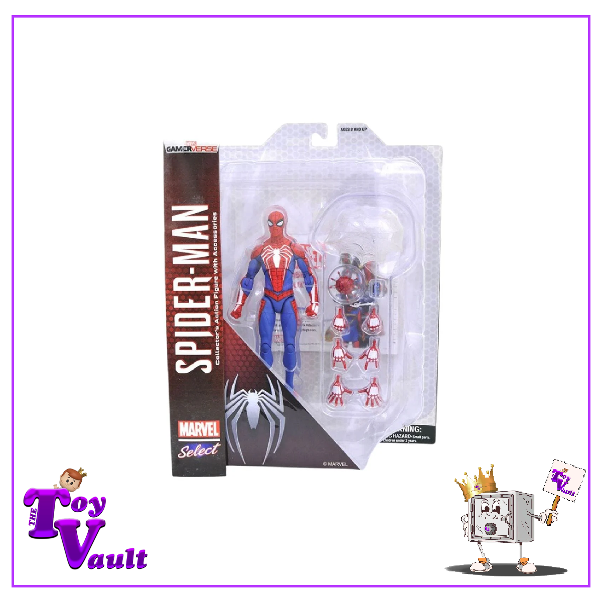 Diamond Marvel Select Spider Man Gamerverse Action Figure