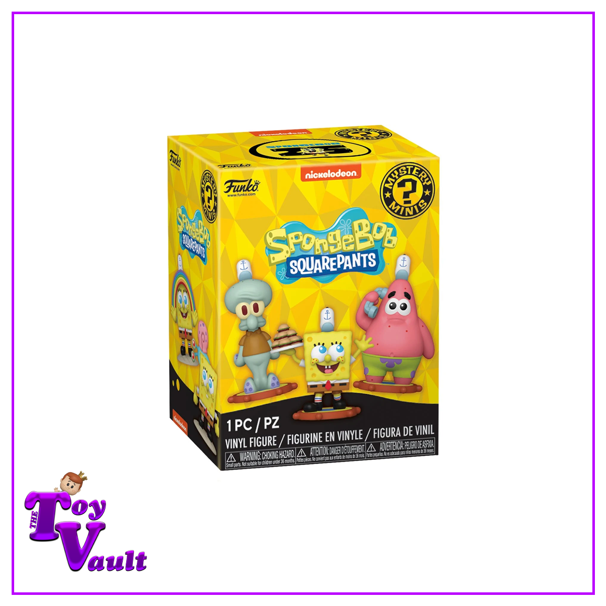 Funko Pop! Television Spongebob Squarepants 25th Anniversary Meme Collection - Mystery Mini Figure Blind Box (x1)