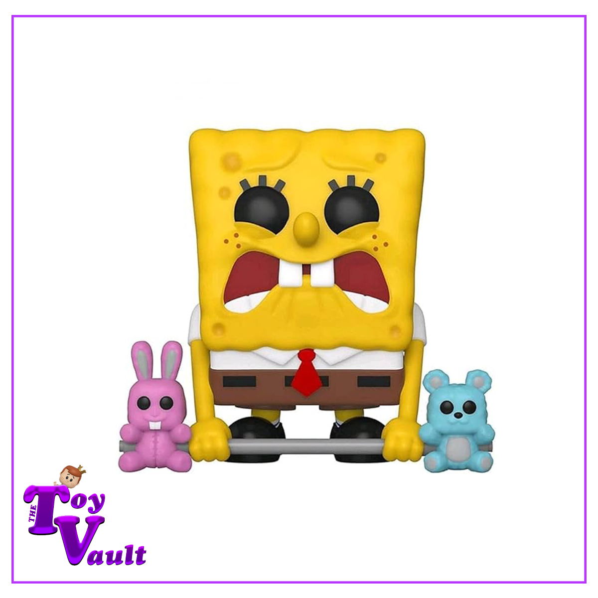 Funko Pop! Television Spongebob Squarepants - Weightlifter Spongebob #917 Hot Topic Exclusive