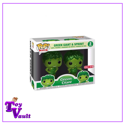 Funko Pop! Icons Green Giant - Green Giant and Sprout (2 Pack) Target Exclusive