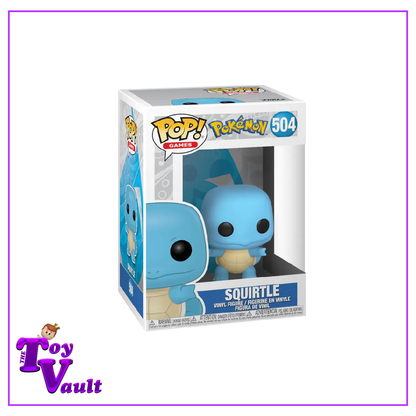 Funko Pop! Games Pokemon - Squirtle #504