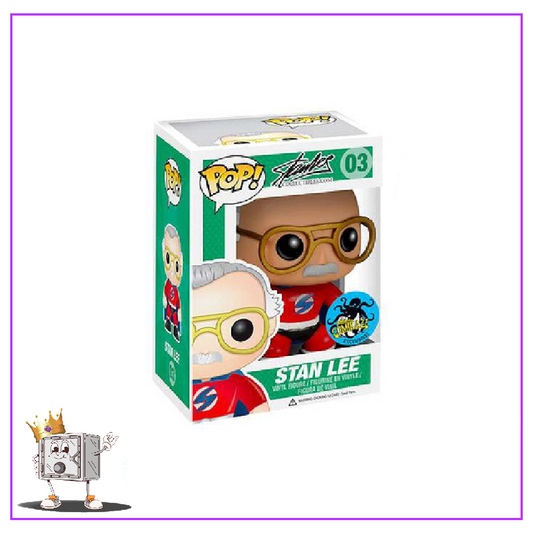 Funko Pop! Icons Marvel - Superhero Stan Lee (Red) #02 LA Comikaze Exclusive