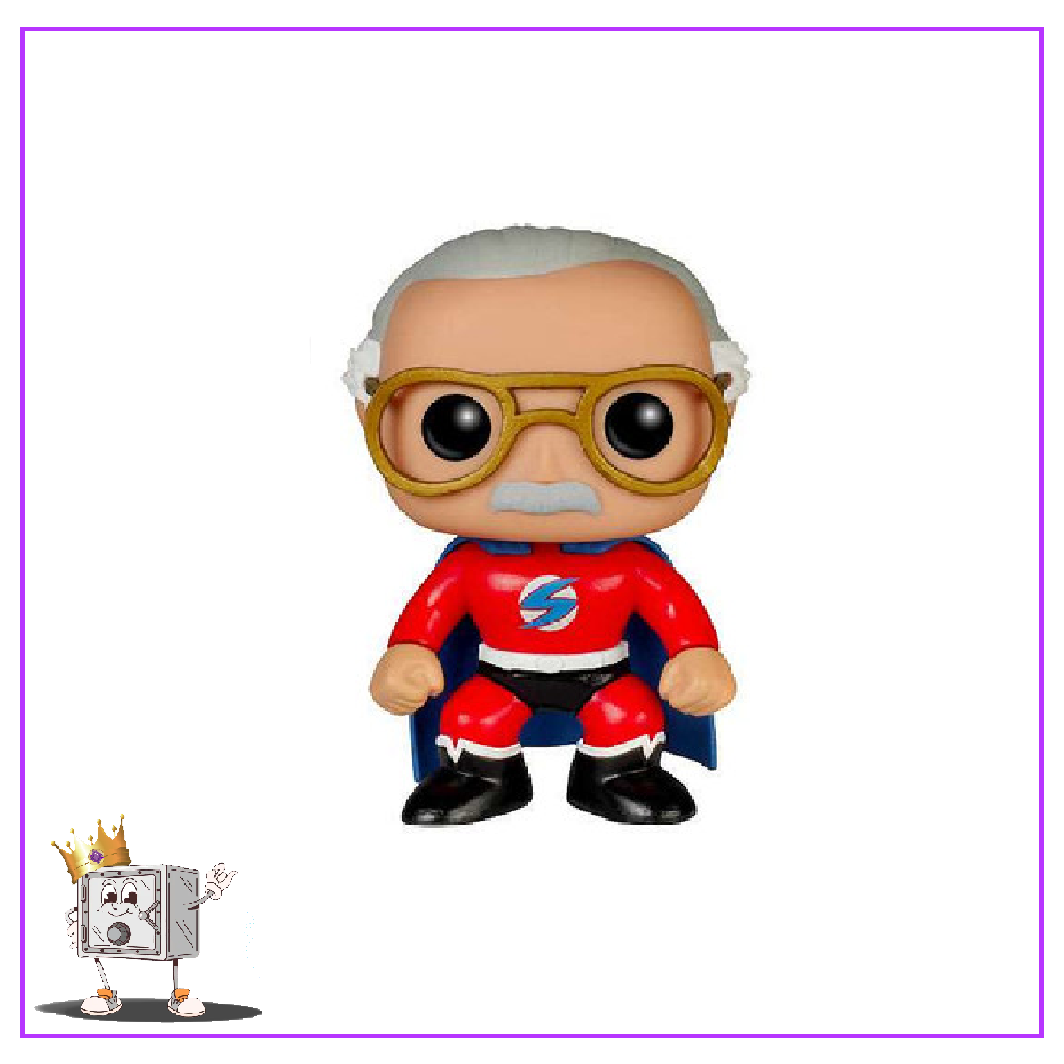 Funko Pop! Icons Marvel - Superhero Stan Lee (Red) #02 LA Comikaze Exclusive