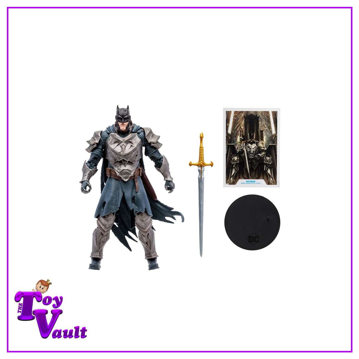 McFarlane Toys DC Heroes Multiverse Dark Knights of Steel - Batman 7-inch Action Figure