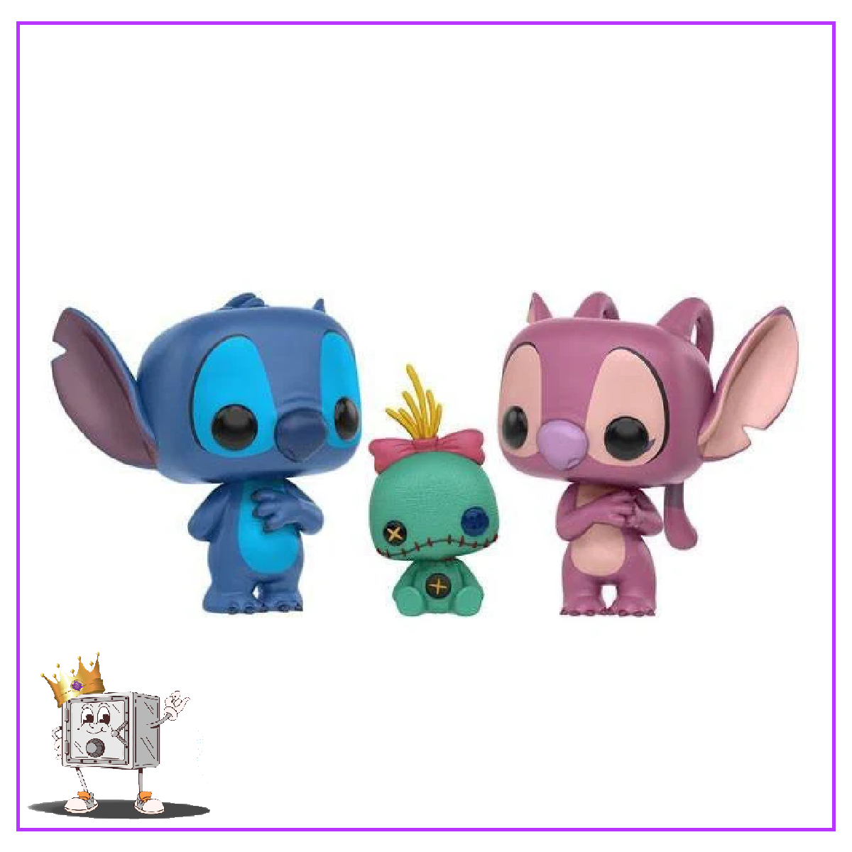 Funko Pop! Disney Lilo and Stitch - Stitch Scrump and Angel (3 Pack) Hot Topic Exclusive