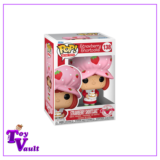 Funko Pop! Icons Strawberry Shortcake - Strawberry Shortcake with Dessert #138