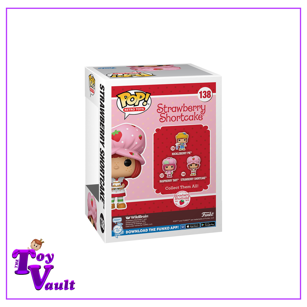 Funko Pop! Icons Strawberry Shortcake - Strawberry Shortcake with Dessert #138