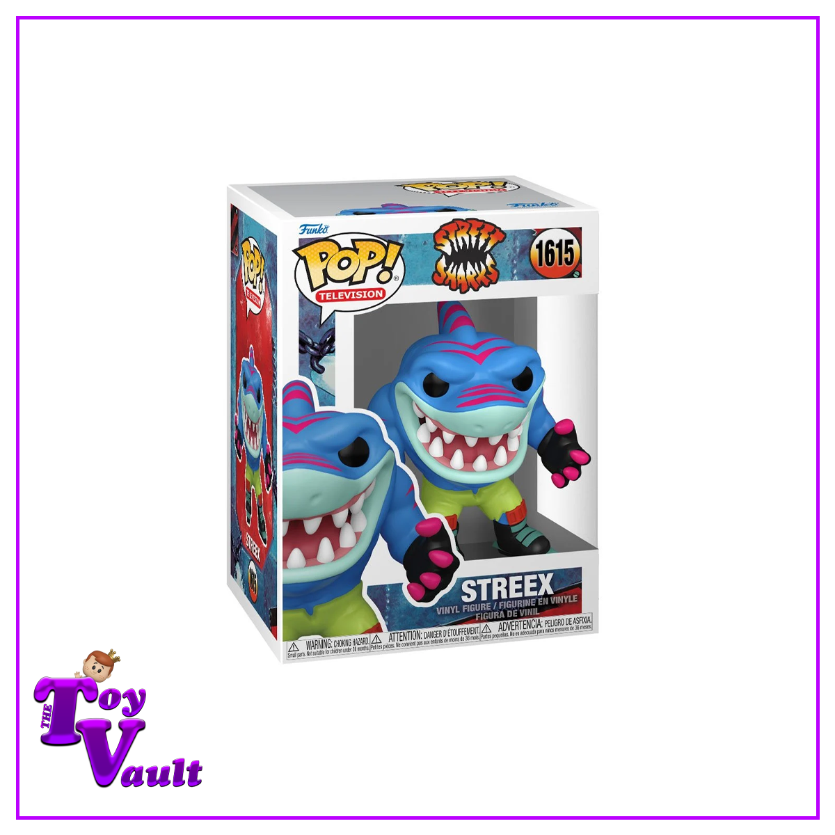 Funko Pop! Television Street Sharks - Streex #1615