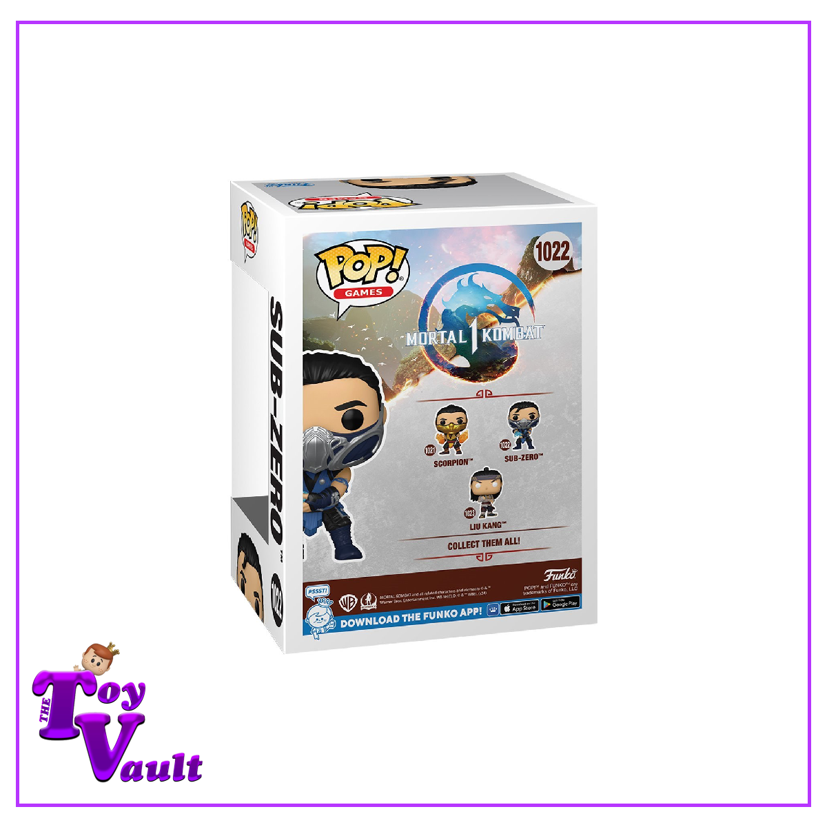 Funko Pop! Games Mortal Kombat 1 - Sub-Zero #1022 Preorder