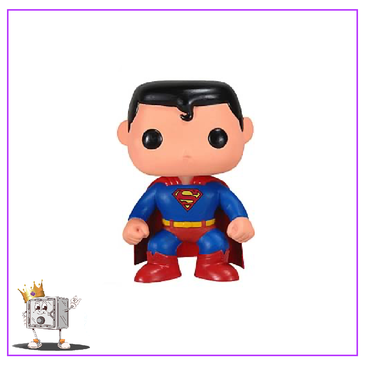 Funko Pop! DC Heroes Universe - Superman #07 (Large Font)