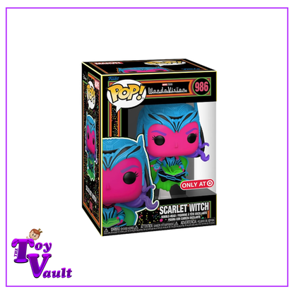 Funko Pop! Marvel Wanda Vision - Scarlet Witch #986 Blacklight Target Exclusive