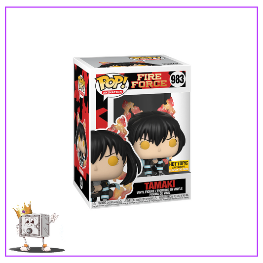 Funko Pop! Animation Fire Force - Tamaki #983 Glow in the Dark Hot Topic Exclusive