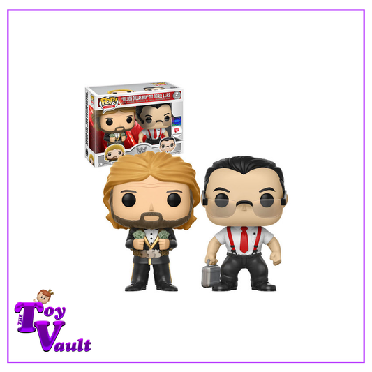 Funko Pop! Sports WWE Wrestling - Million Dollar Man Ted DiBiase and IRS (2 Pack) Walgreens Exclusive