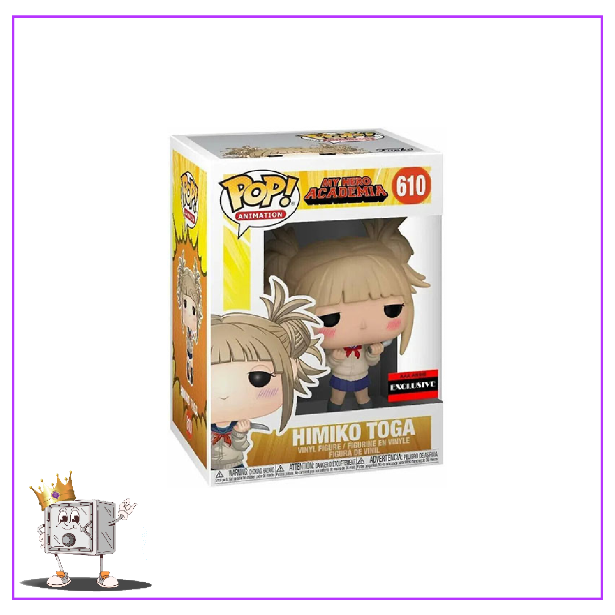 Funko Pop! Animation My Hero Academia - Himiko Toga #610 Special Edition Exclusive