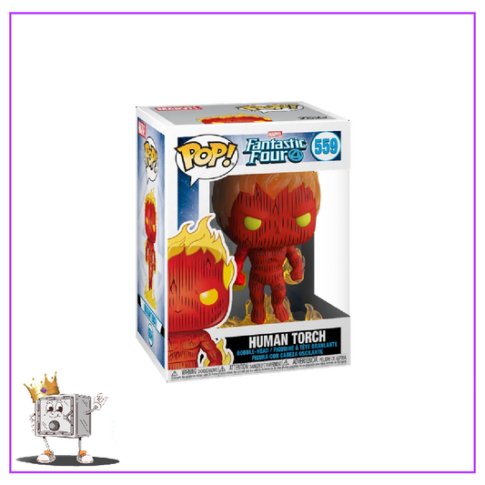 Funko Pop! Marvel Fantastic Four - Human Torch #559