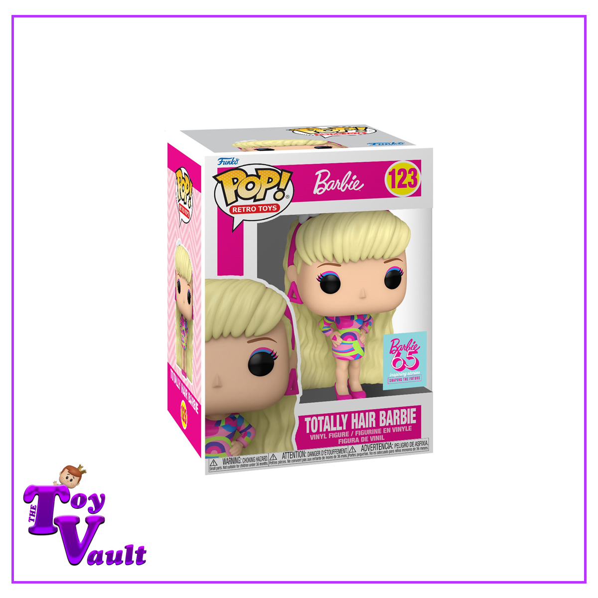 Funko Pop! Movies Barbie 65th Anniversary - Totally Hair Barbie #123