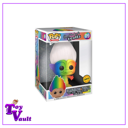 Funko Pop! Icons Trolls - Ranbow Troll #08 White Hair CHASE (10 Inch)