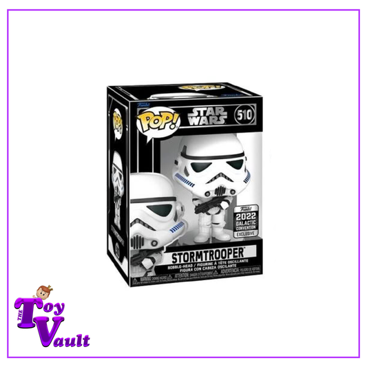 Funko Pop! Star Wars - Stormtrooper #510 Galactic Convention Shared Exclusive