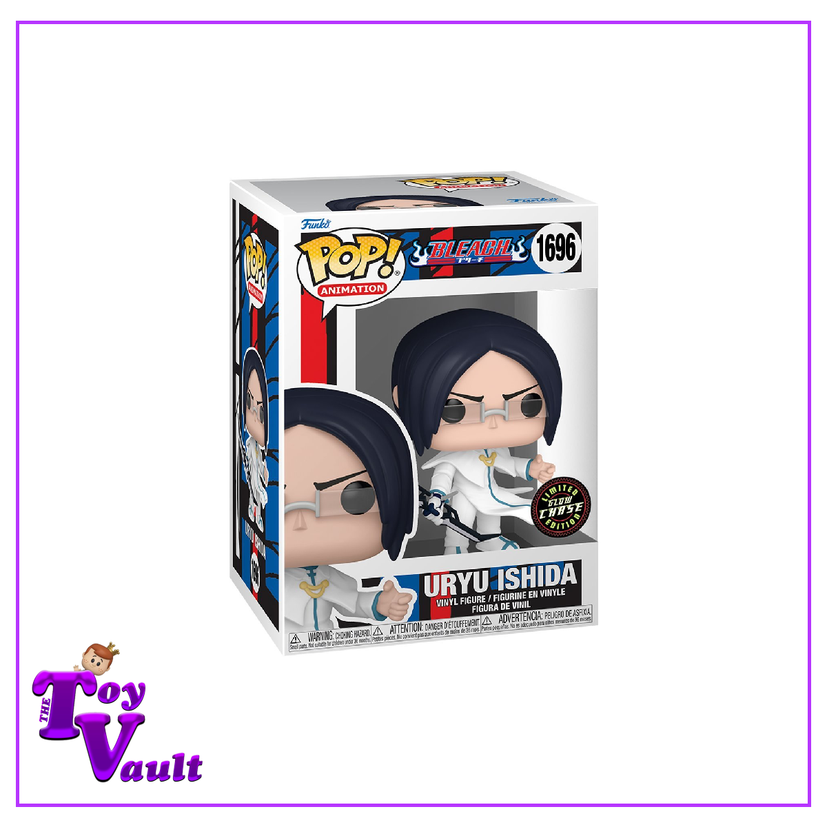 Funko Pop! Animation Bleach - Uryu Ishida #1696 Glow in the Dark Chase