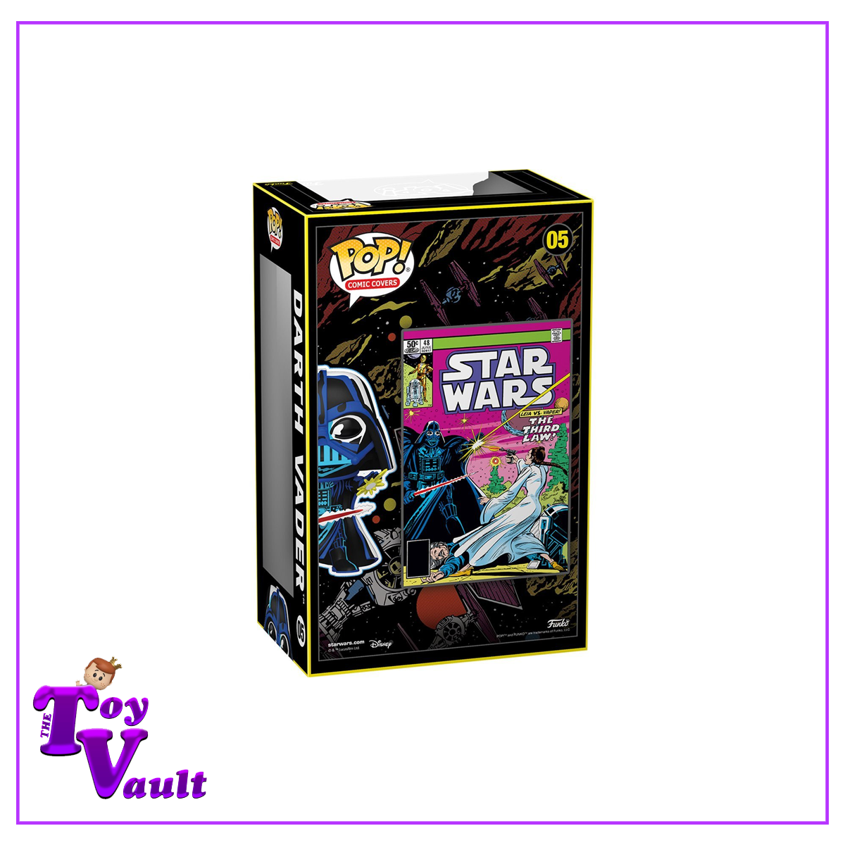 Funko Pop! Star Wars Darth Vader 1977 #05 Comic Cover