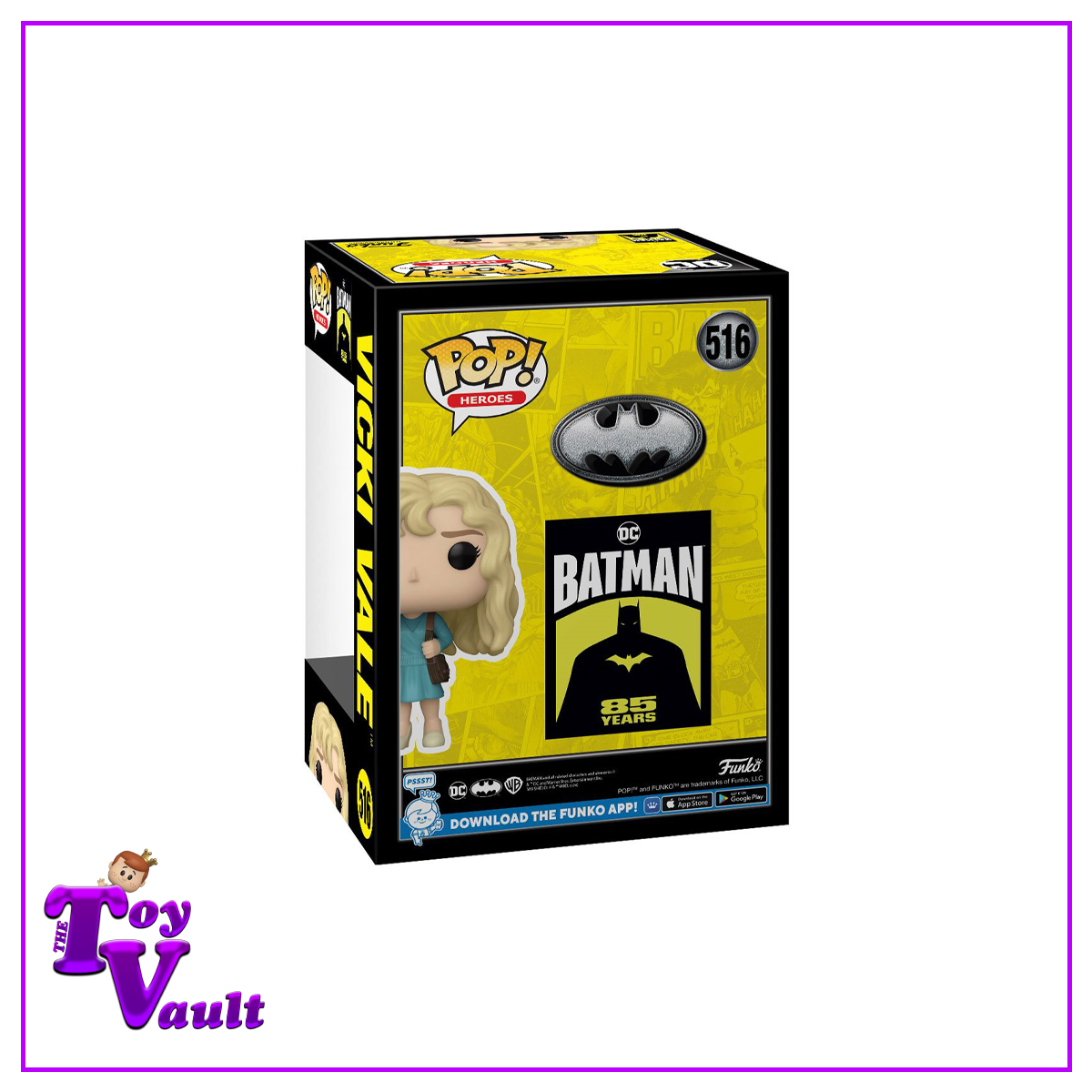 Funko Pop! DC Heroes Batman 85th Anniversary - Vicki Vale #516