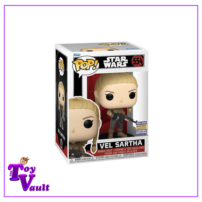 Funko Pop! Star Wars Book of Boba - Vel Sartha #554 2023 Winter Con Shared Exclusive