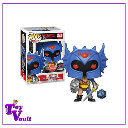 Funko Pop! Games Dungeons and Dragons - Warduke #847 GameStop Exclusive