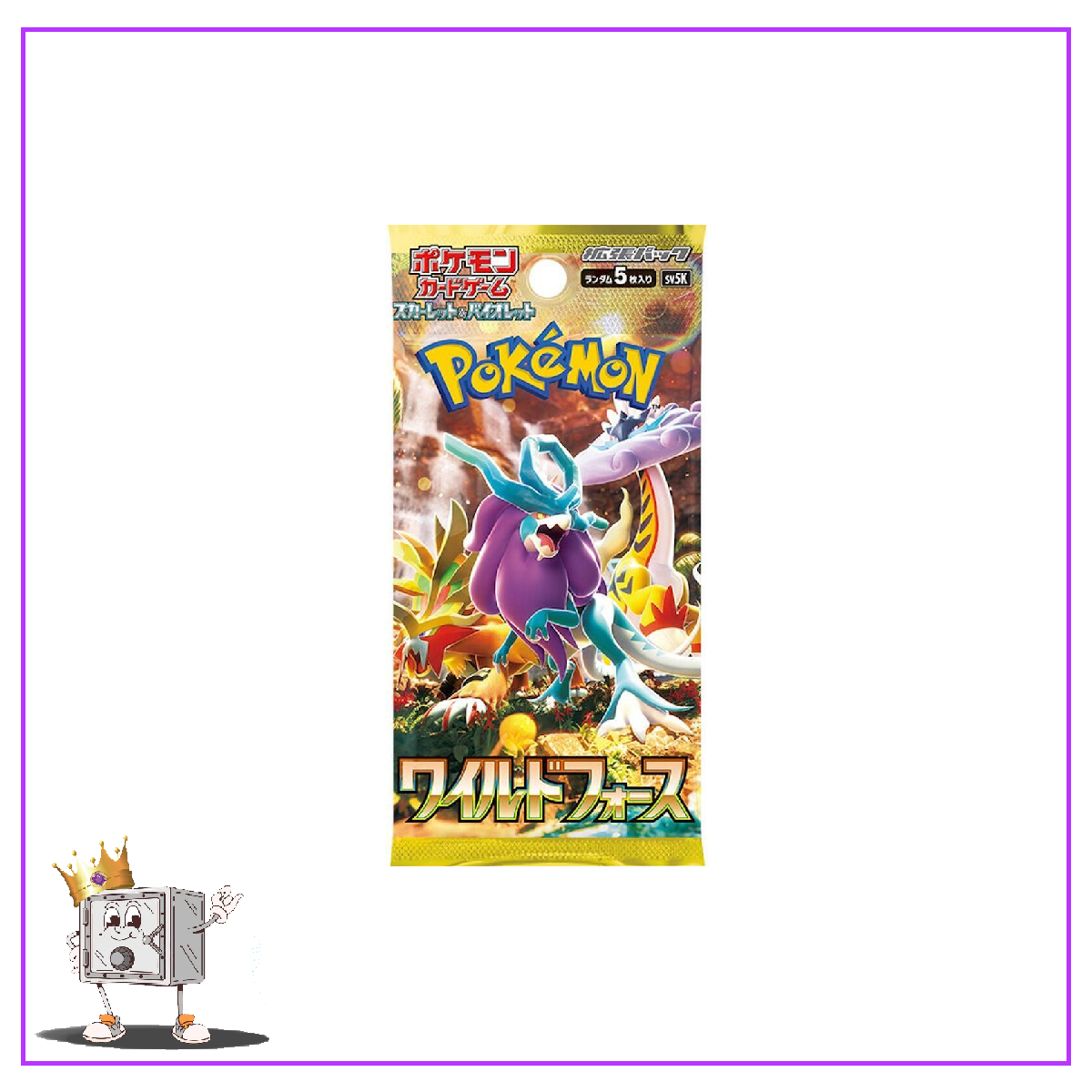 Pokemon TCG Japanese Wild Force SV5k Booster Pack