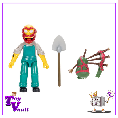 Jakks Pacific Television The Simpsons - Groundskeeper Willie 5 inch Action Figure Preorder